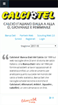 Mobile Screenshot of calciotel.it